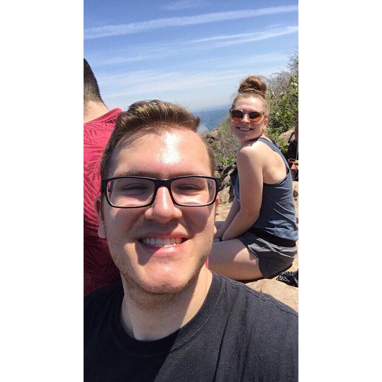 May 11th, 2019: Angle's Rest hike in OR for Lindsay's 23rd birthday