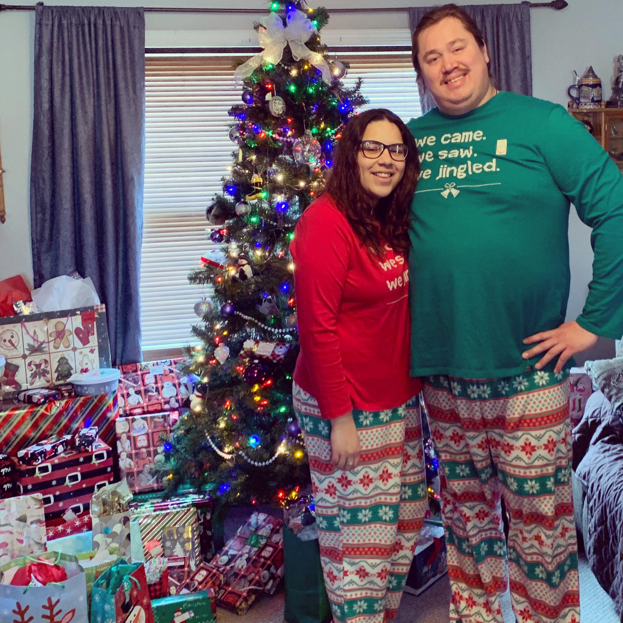 Matching Christmas PJs!