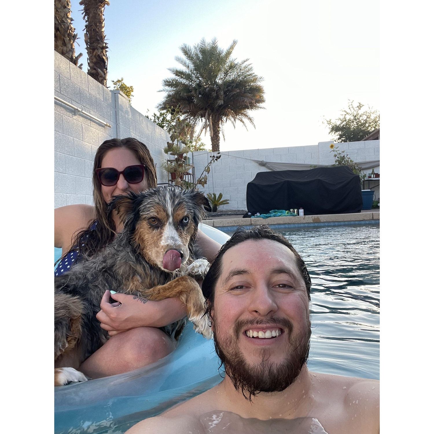 July 4, 2023 - Floating with Harvey