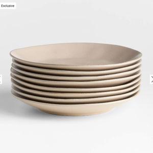 Marin Sand Stoneware Dinner Plates| Crate & Barrel