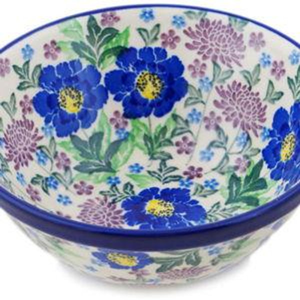 Polish Pottery 6" Bowl Byzantium Bliss UNIKAT