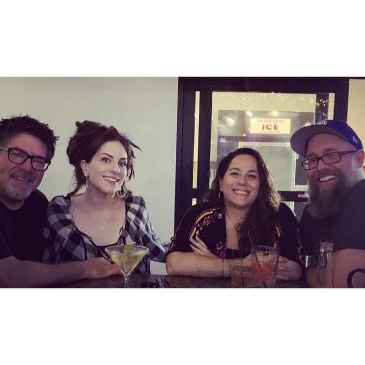 Dave, Mads, Rachel and Chris at the Cove in Brigantine NJ