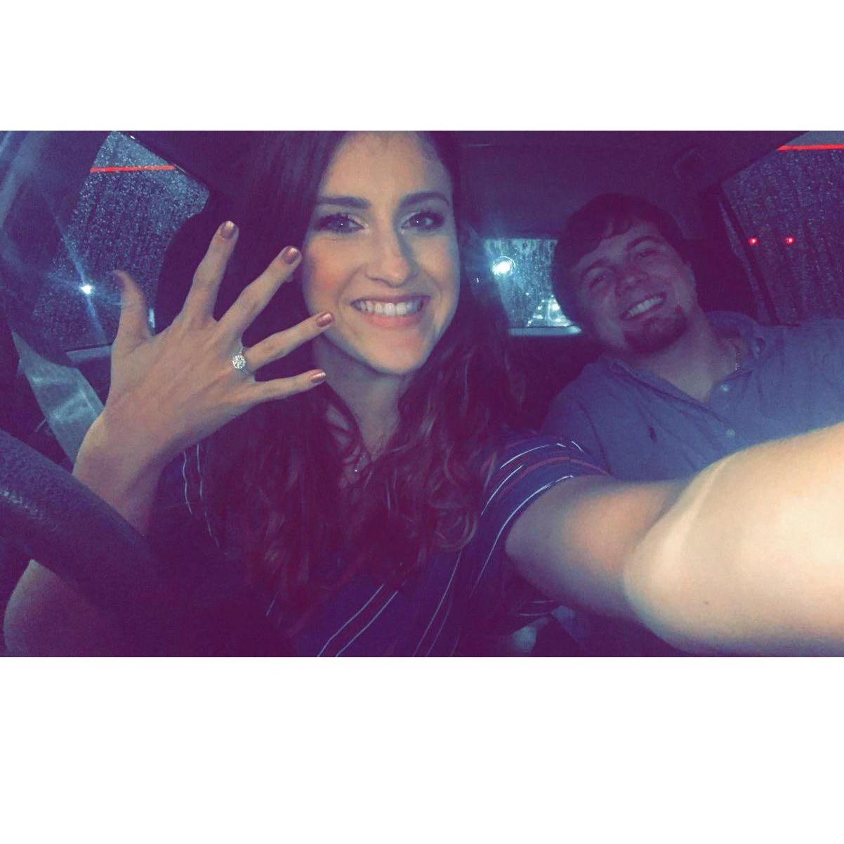 The day Chelsea said yes!