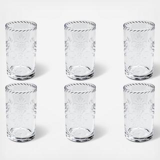 Talavera Acrylic Tumbler, Set of 6