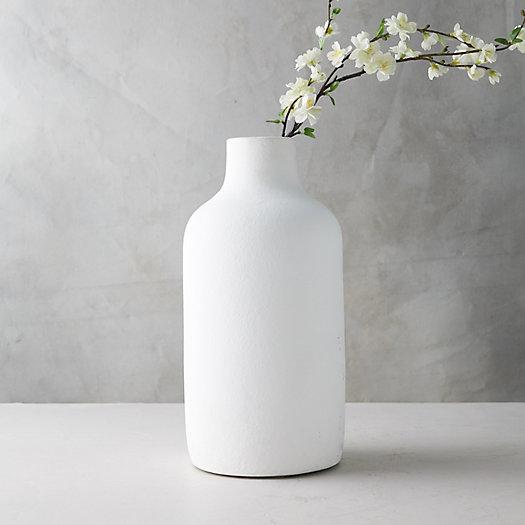 Matte Terracotta Vase, Wide Mouth