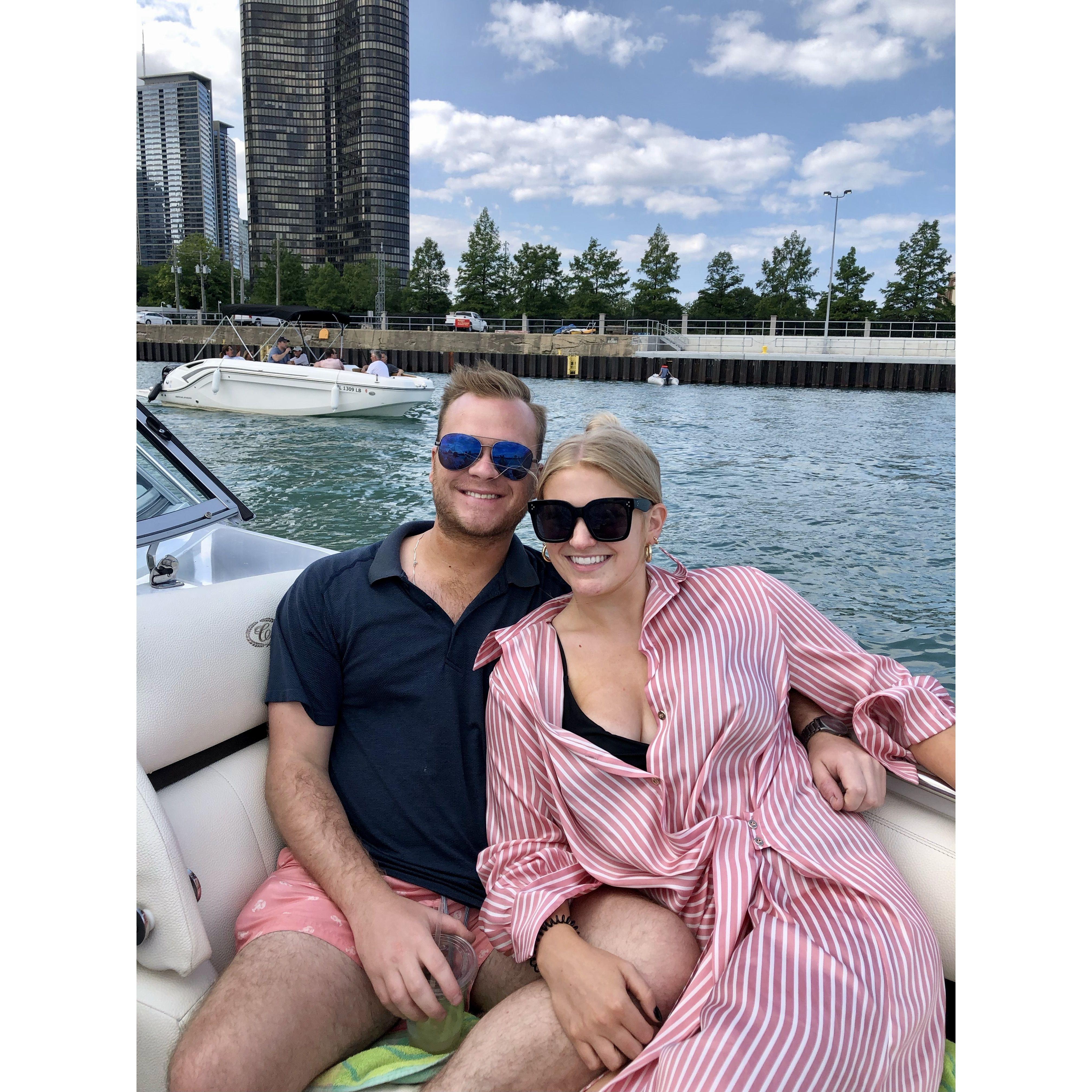 August 22 | His first trip to Chicago to meet my family, part one!