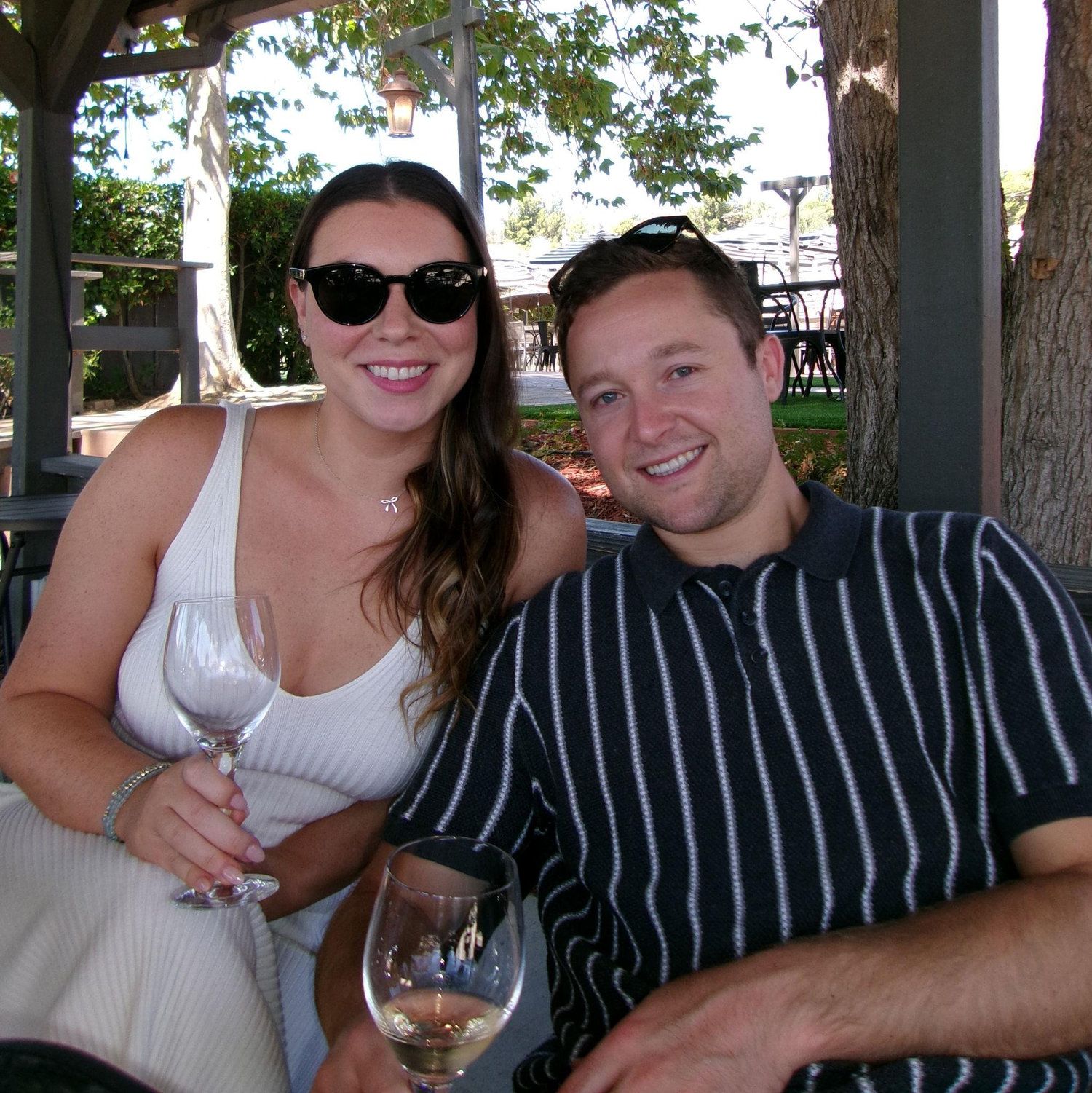 Celebrating Jenna's 26th Birthday at Somerset Winery with our family