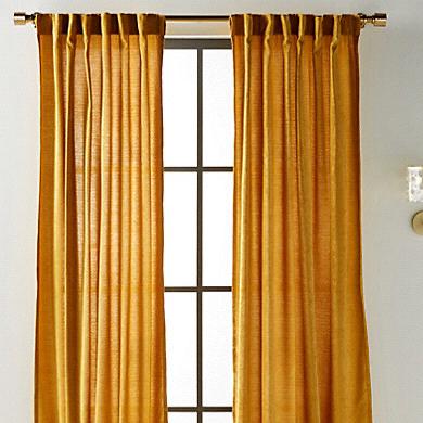 Chenille Curtains, Set of 2