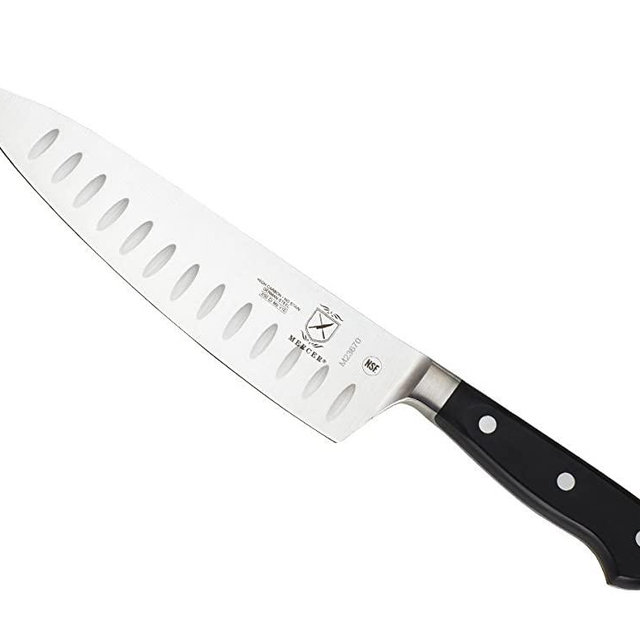 Mercer Culinary Renaissance Forged Granton Edge Chef's Knife, 8 Inch
