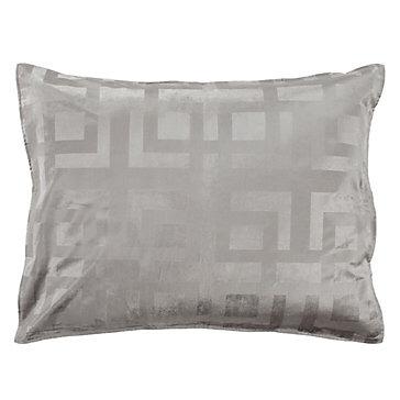 Ming Velvet Bedding - Steel - Standard Sham