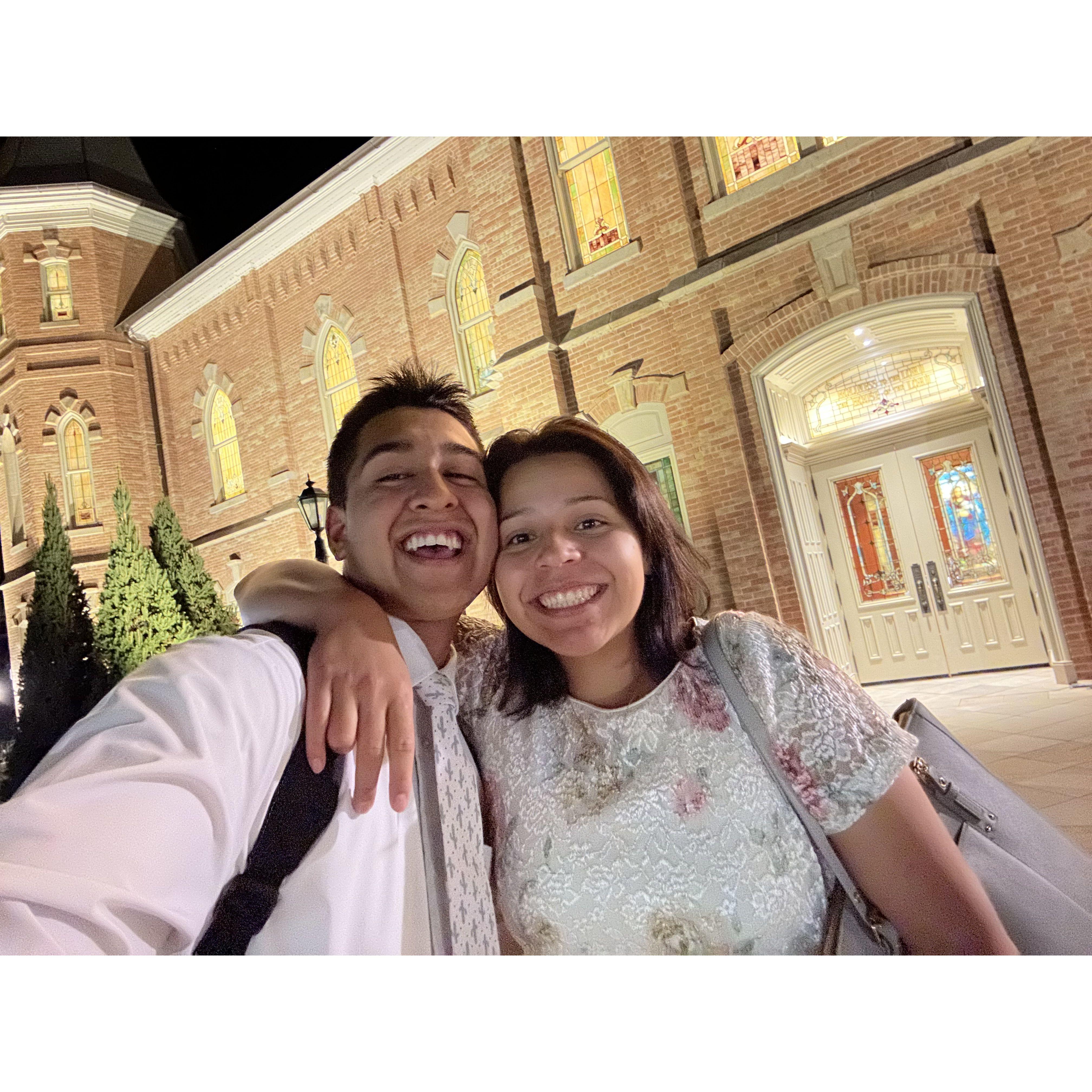 Temple date