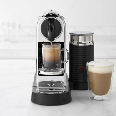 Nespresso CitiZ & Milk Espresso Machine by De'Longhi, Chrome