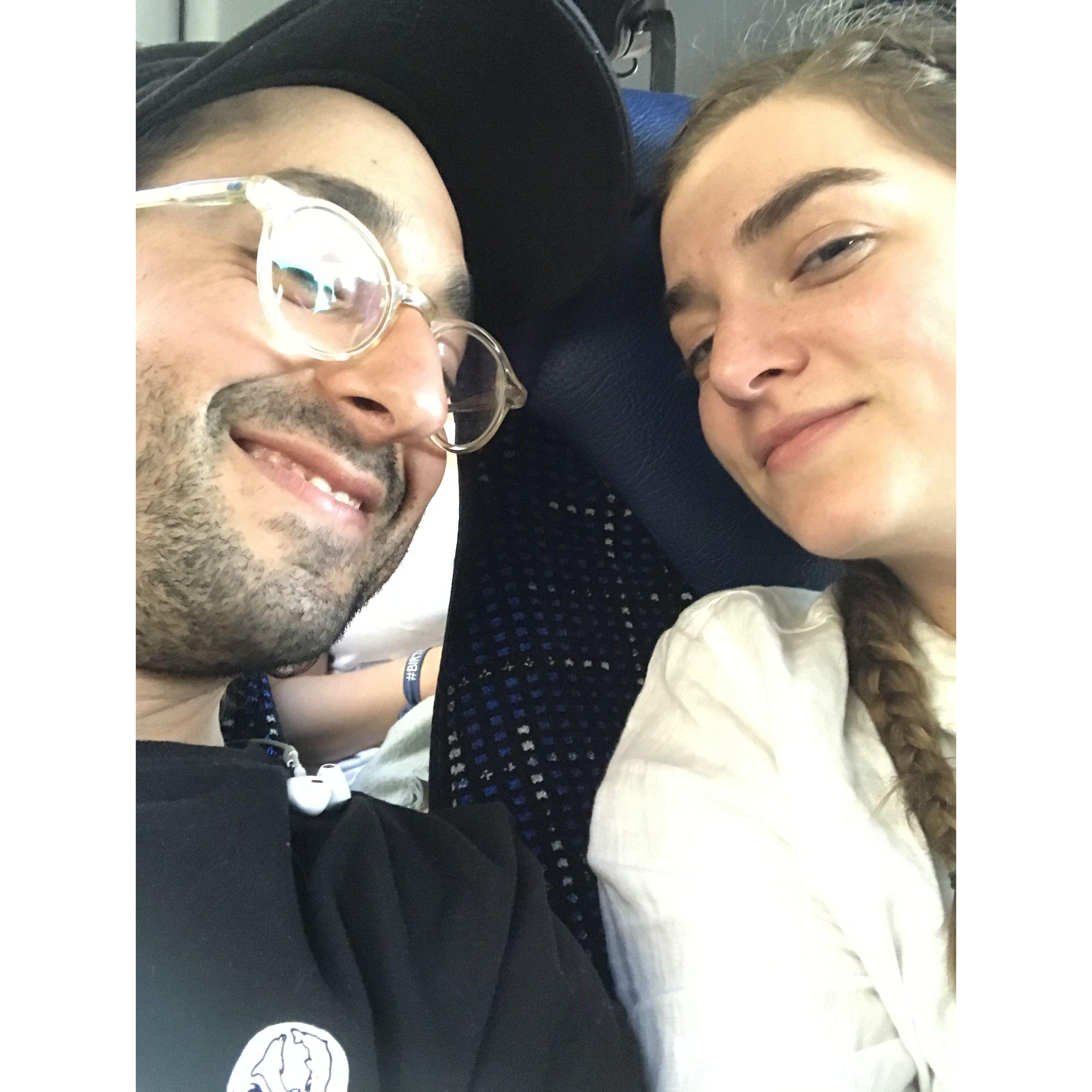 Fell in love on bus rides in Isreal