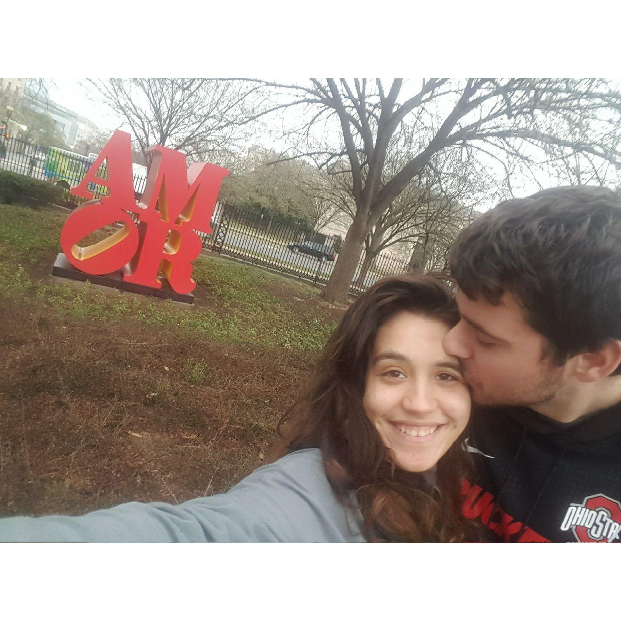 First time in DC together