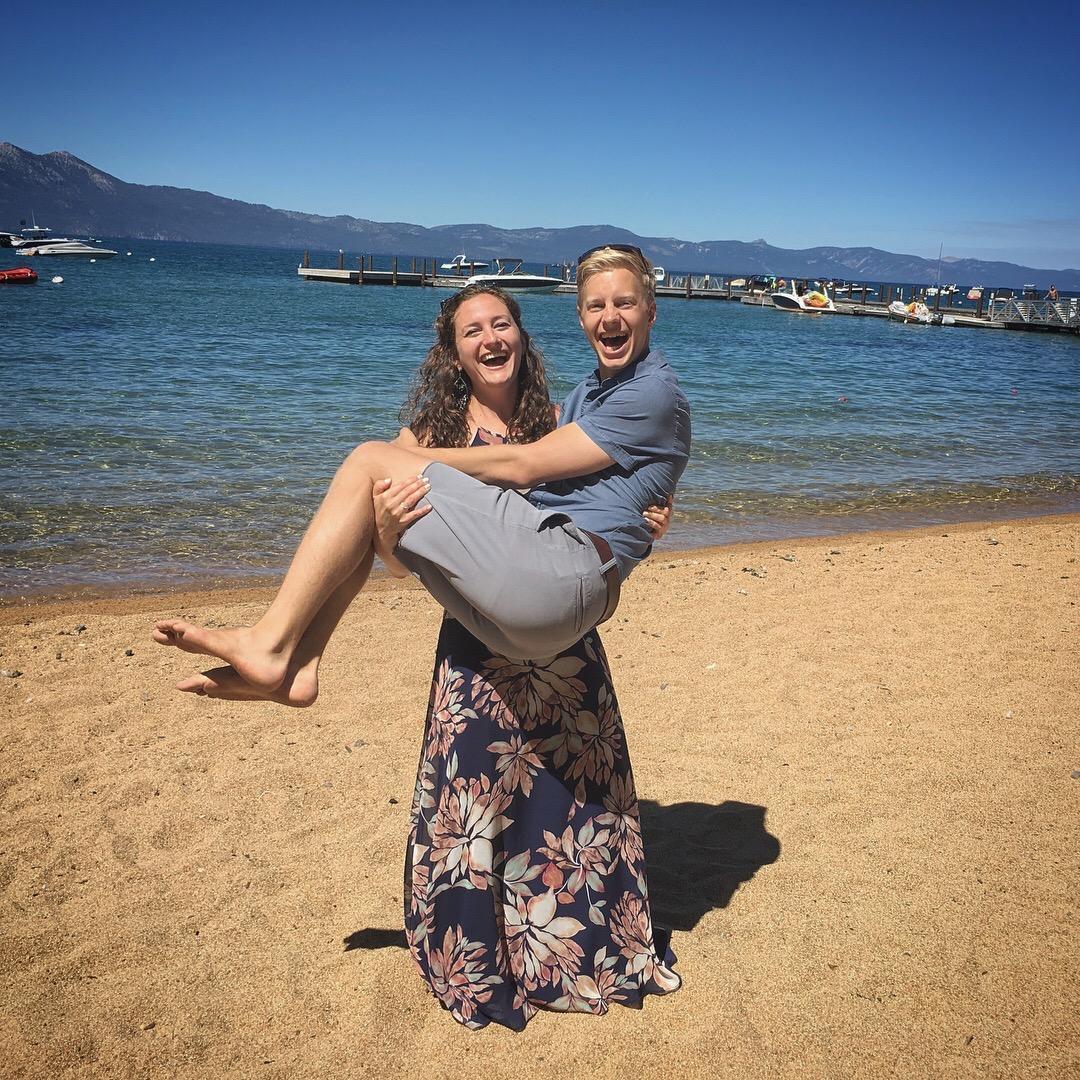 Our typical wedding shot.