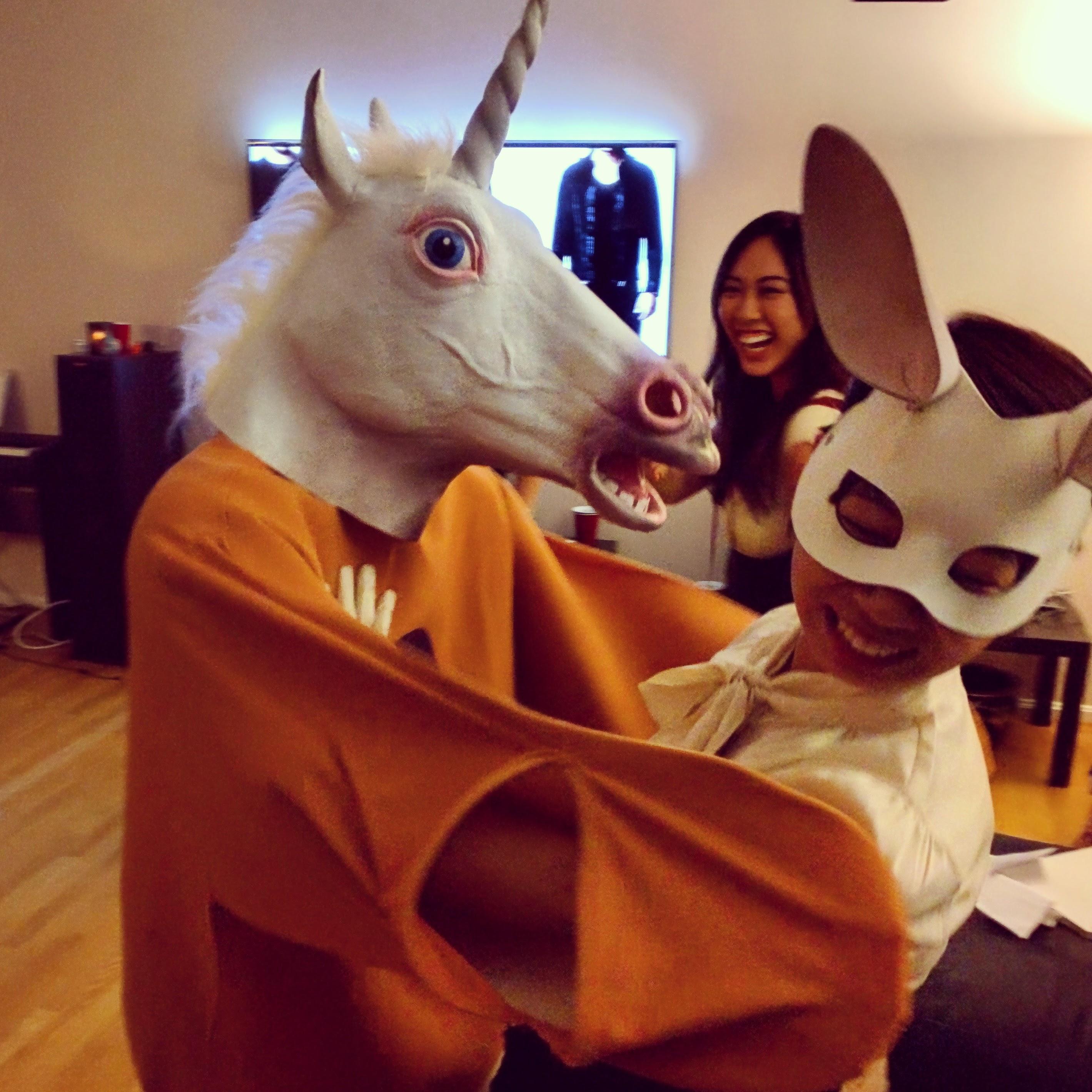 So many fun parties after we met!