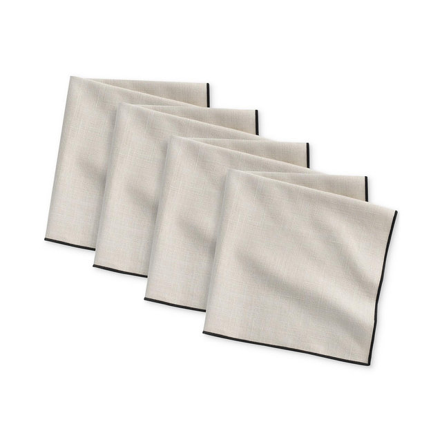 Villeroy & Boch Manufacture Rock Napkins, Set of 4