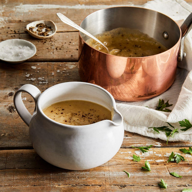 Handmade Ceramic Farmhouse Gravy Boat