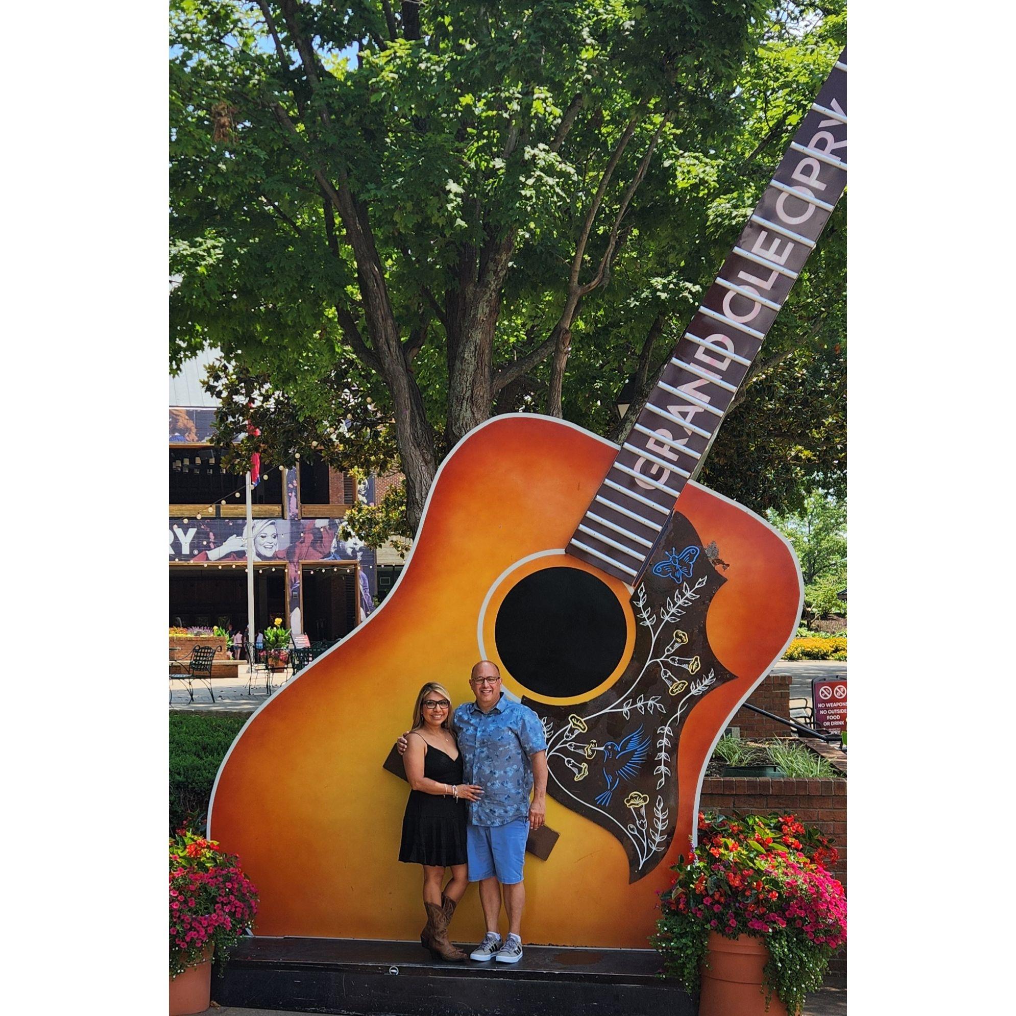 Nashville trip last summer.