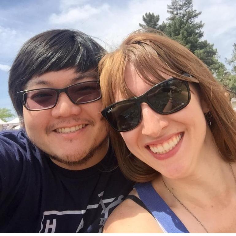 one of many music festival selfies from over the years