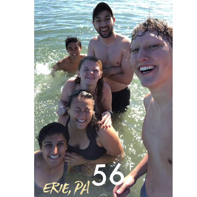 This wasn't planned... Lake Erie, PA