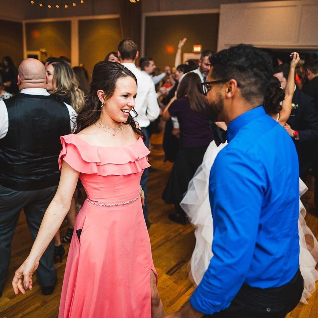 Each other's favorite dance partner, especially at weddings!