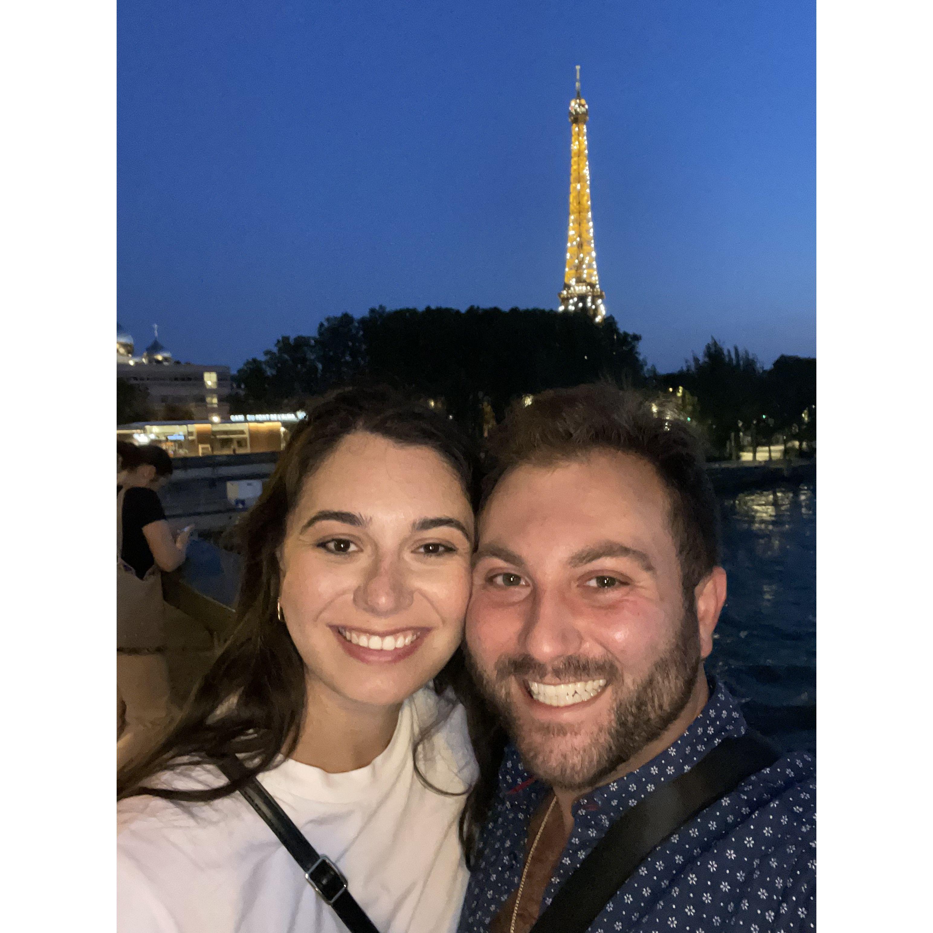 Our first big trip together - Paris!
