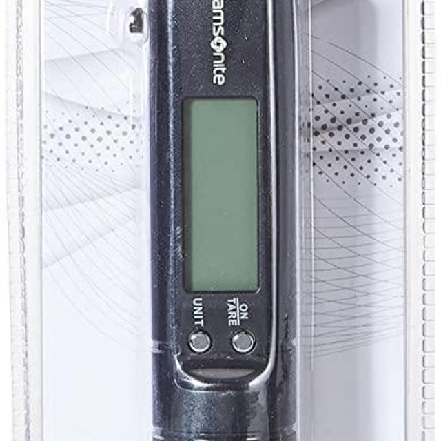 Samsonite Electronic Luggage Scale, Black, One Size