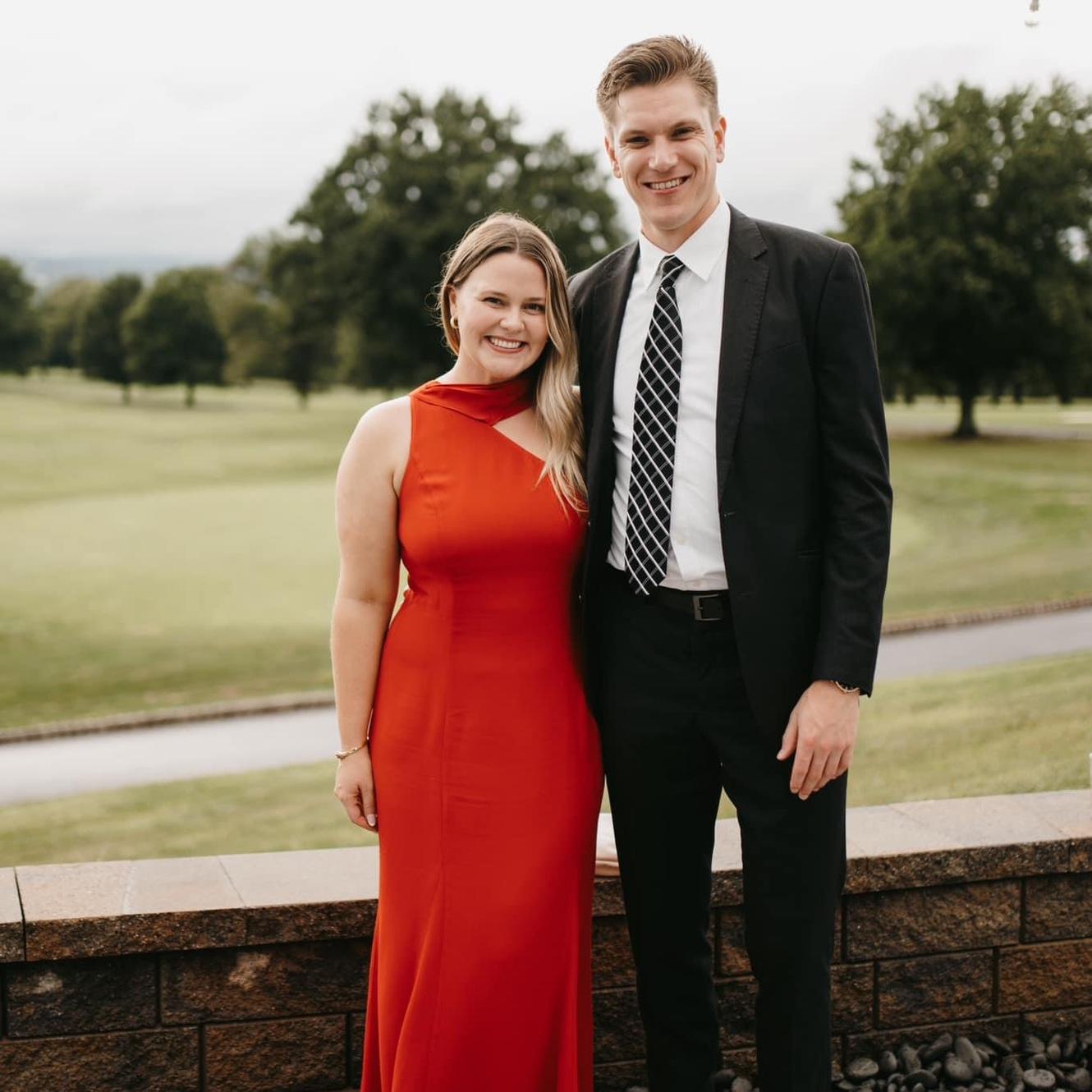 We love weddings! We’ve been to 13 together so far :) You can always find Katie on the dance floor and Anthony in the corner eating all the hors d’oeuvres