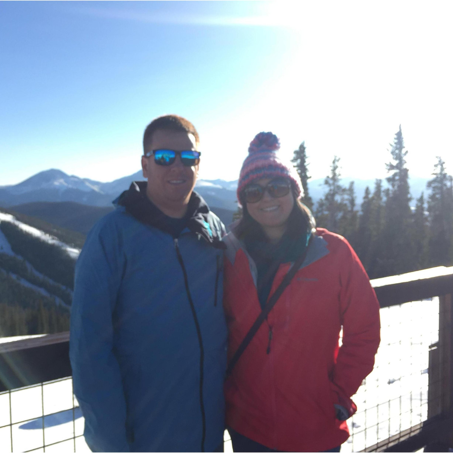 Exploring the top of the mountain in Keystone, CO!