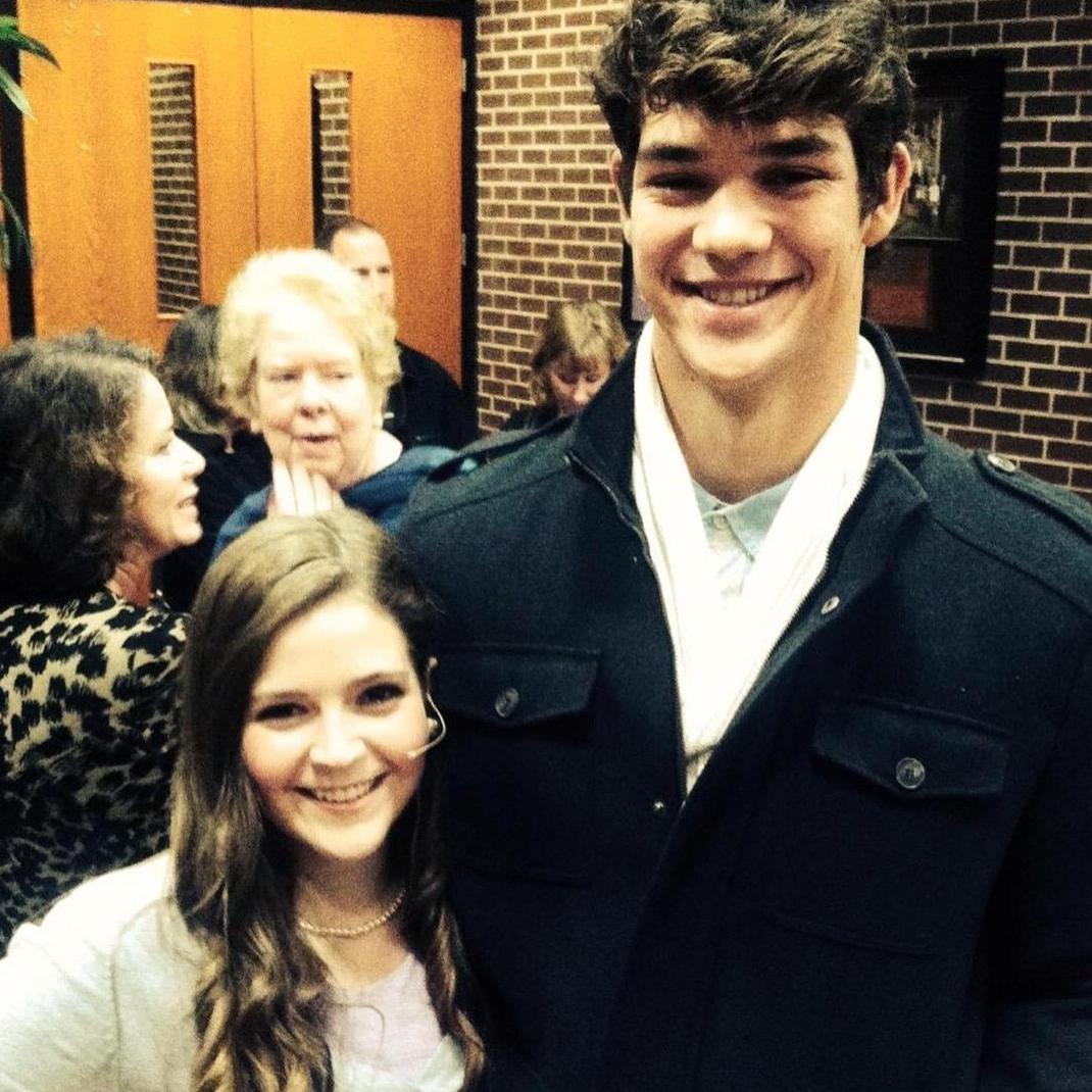 our first picture together!