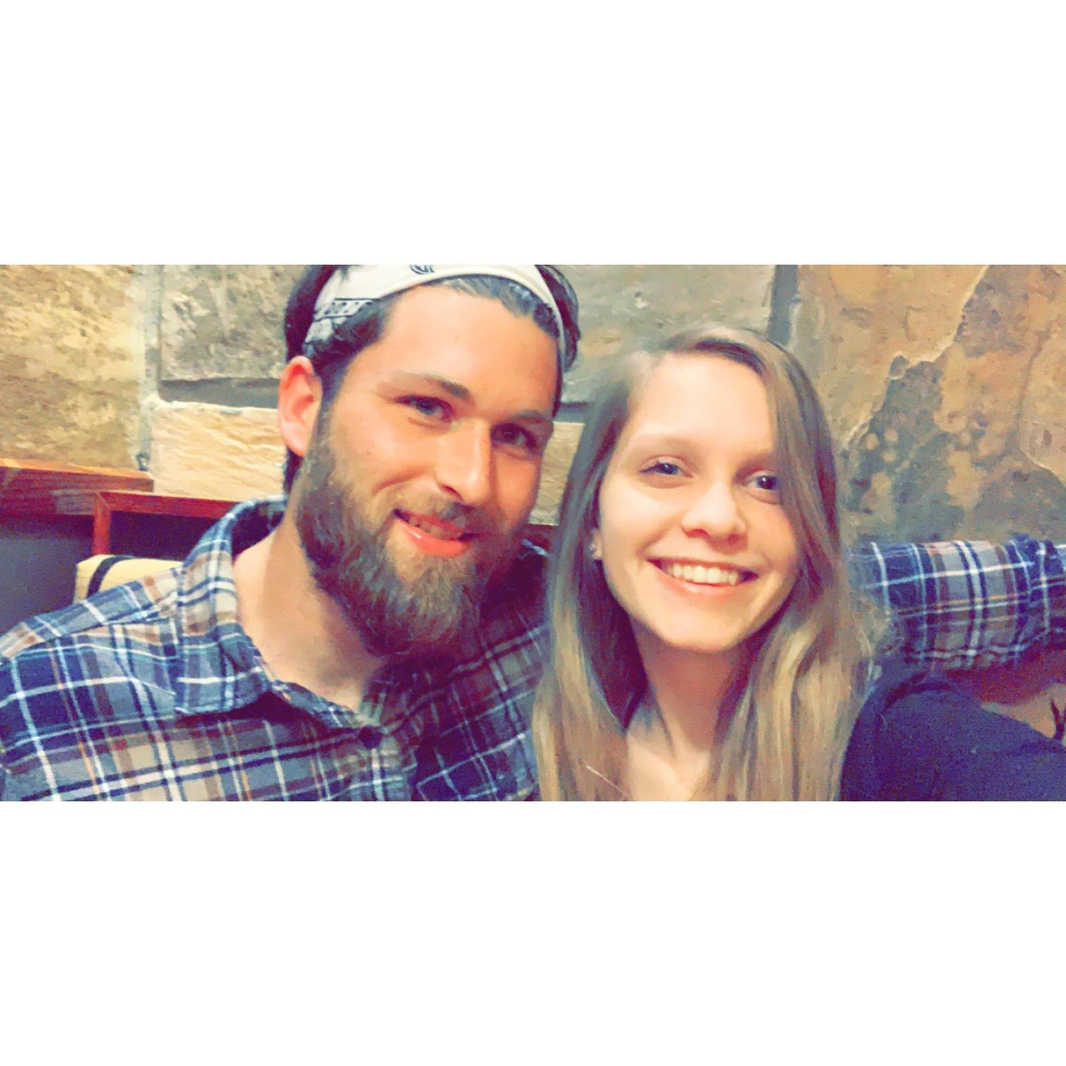 Alahnah LOVES when Chris grows his beard out long! This photo was taken at Wasabi Japanese restaurant in TN on our one-year anniversary <3
April 20th, 2019