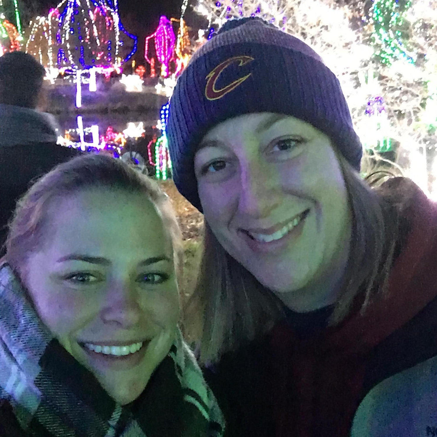 Christmas light at the Columbus Zoo