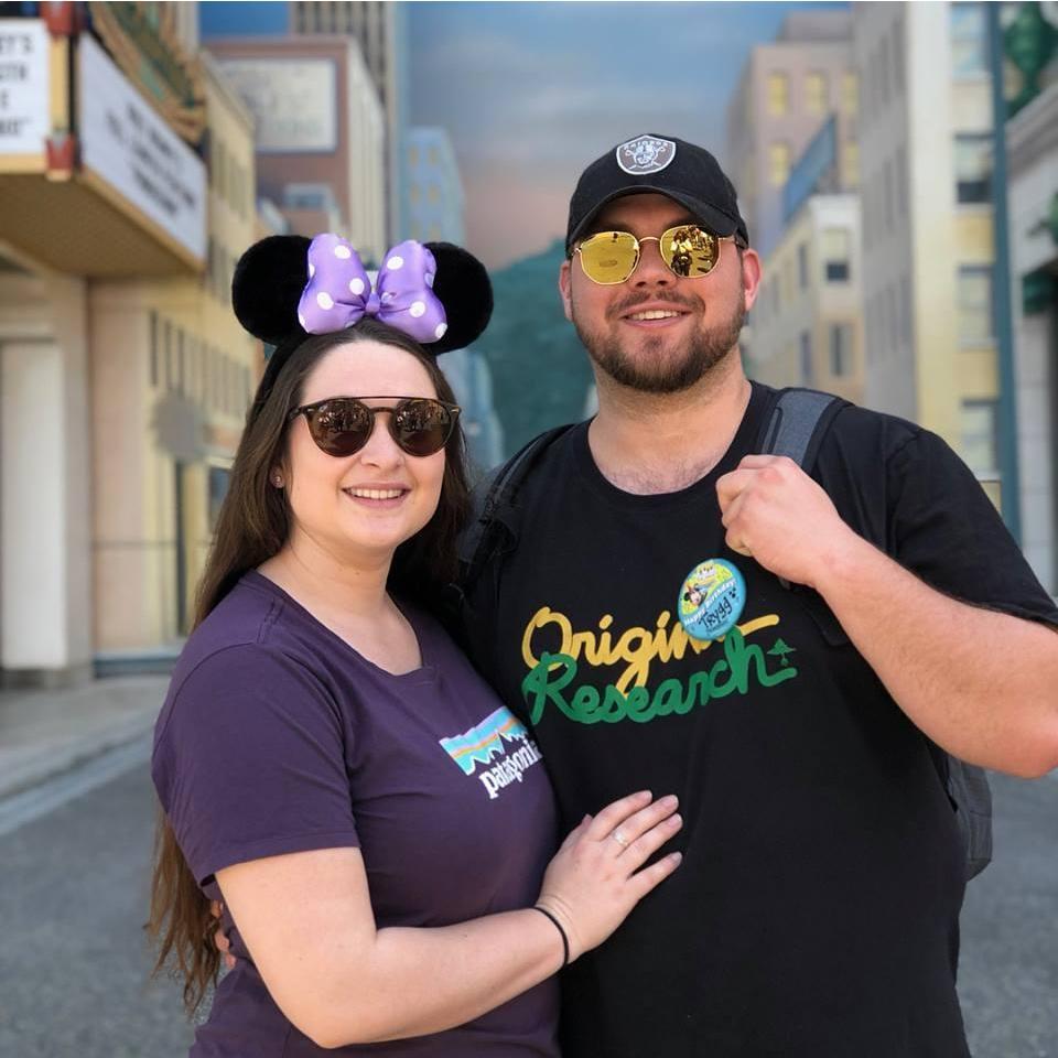 Us celebrating Trygg's 24th birthday at the happiest place on Earth.
