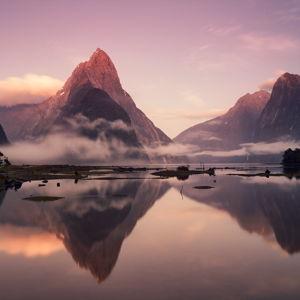 Sunrise Kayak in Milford Sound
