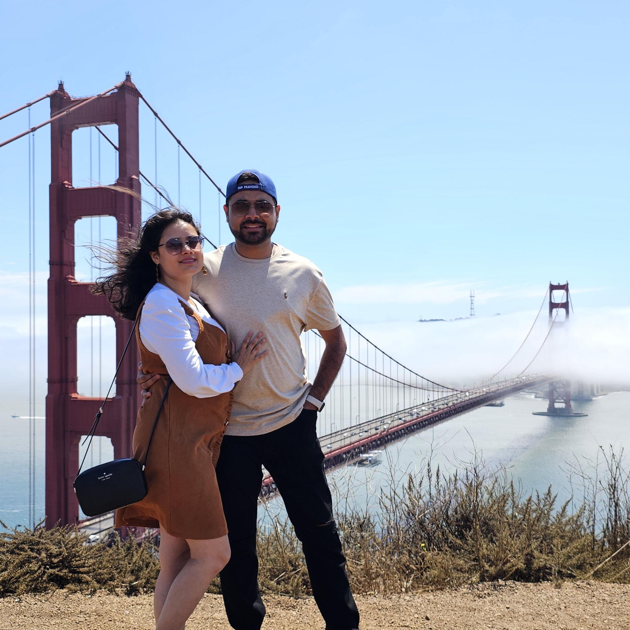 The famous Golden Gate Bridge!