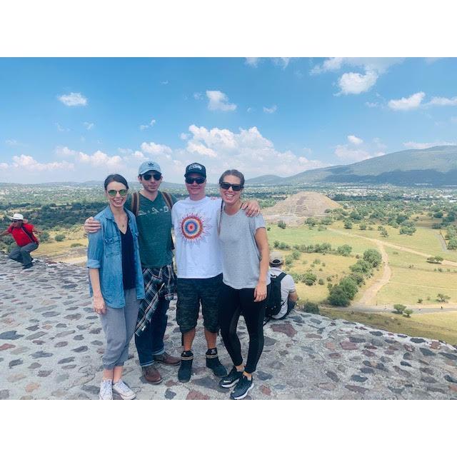 At Teotihuacan Pyramids 
with Billy & Emma
October 2019
