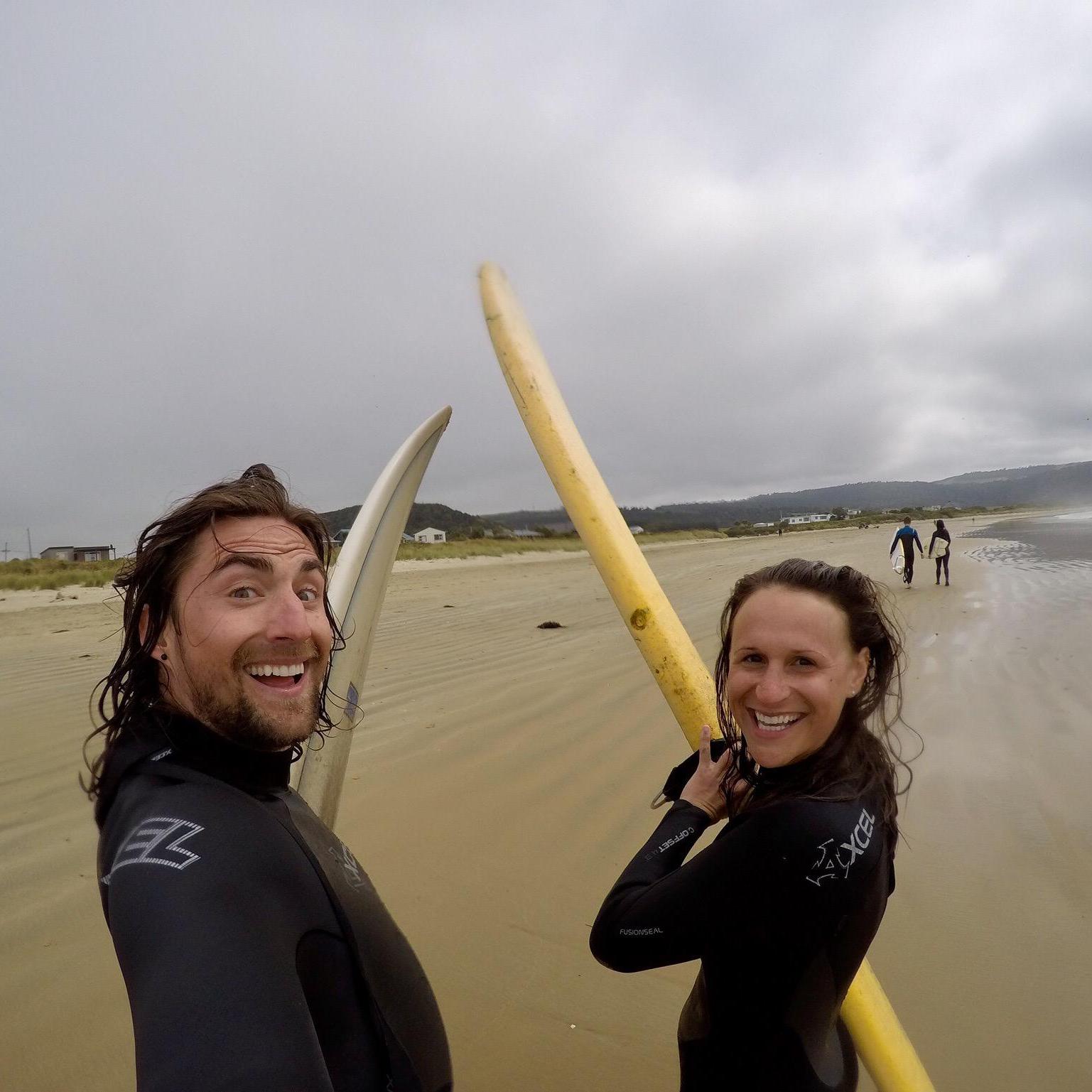 Surfs up New Zealand
