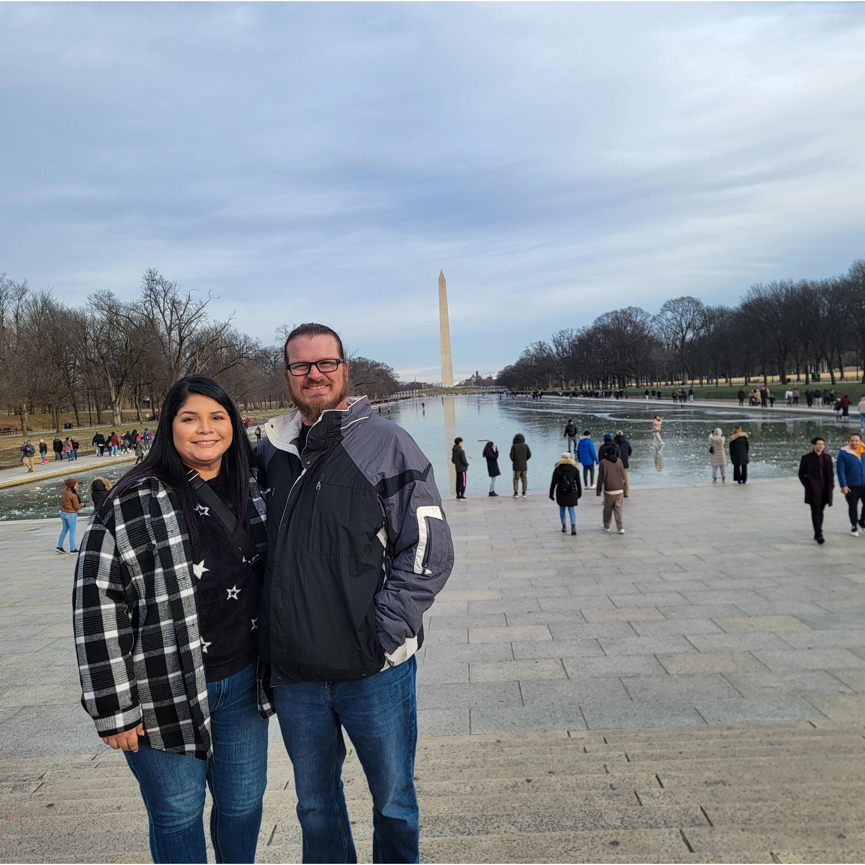 Visiting Washington D.C. in the winter