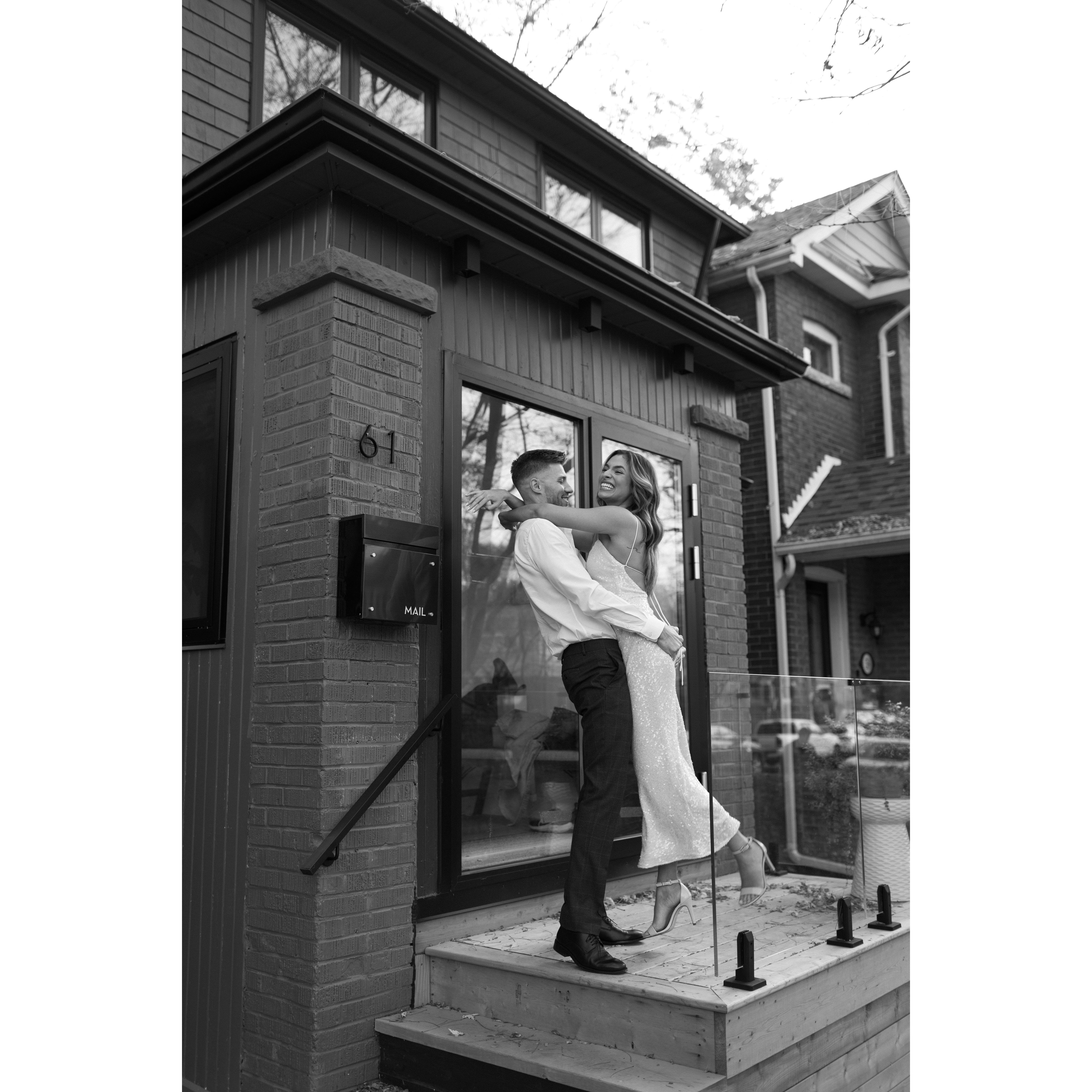 Our first home together and the most special place to us both.