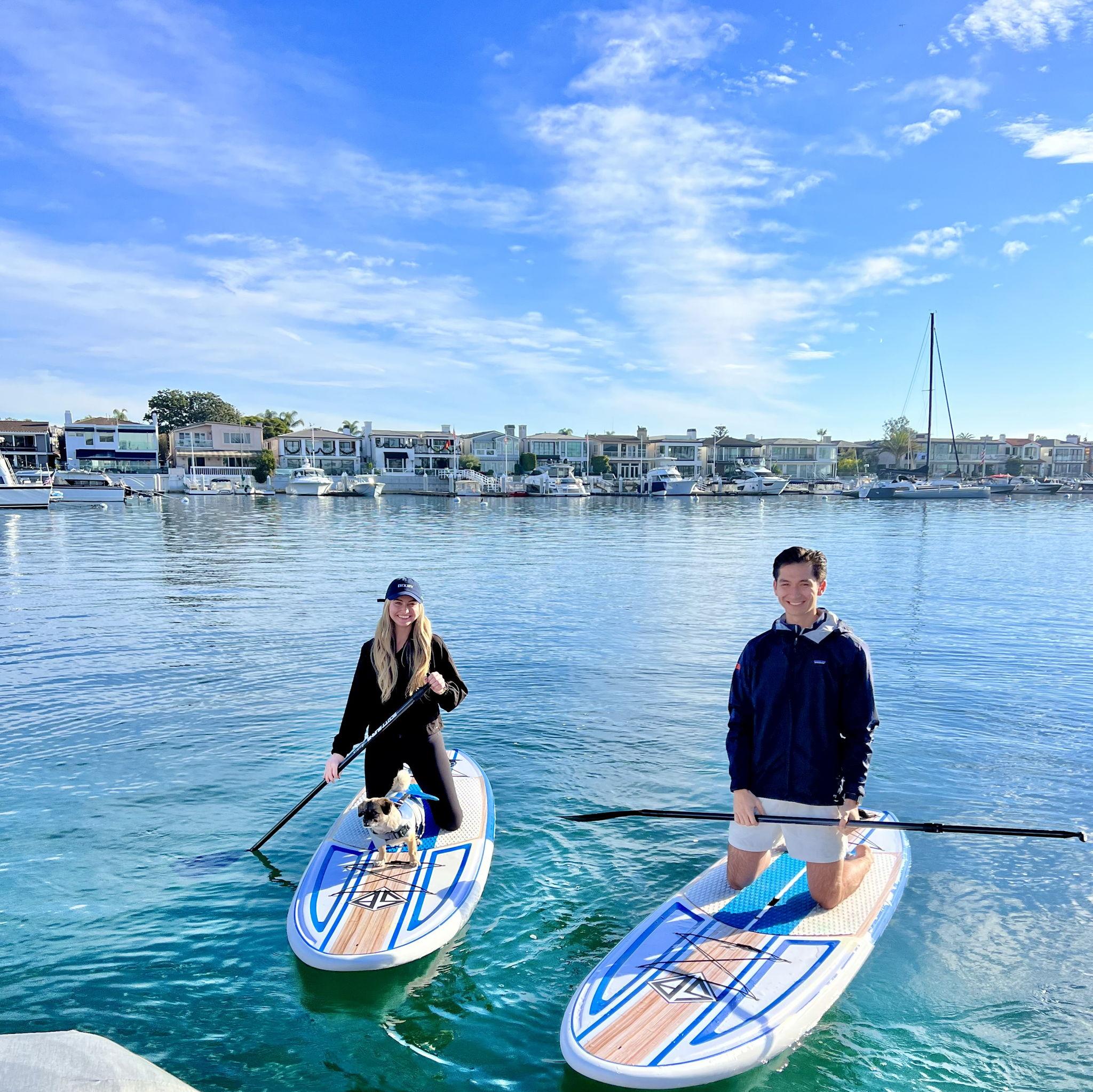 Paddle Boarding with Sadie!