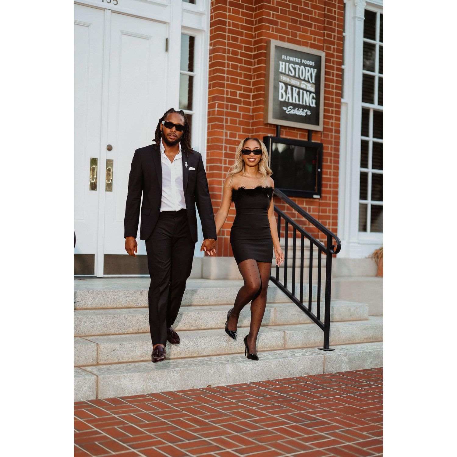 After a couple years of long distance dating, Mitchell & Kiana officially became #Mitchiana when Mitchell proposed on New Years Eve in 2024 in their hometown of Thomasville, GA.