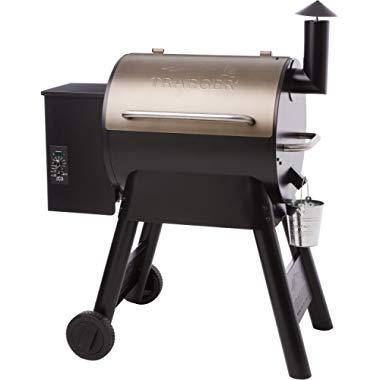 Traeger Grills TFB57PZBO Pro Series 22 Pellet Grill and Smoker, 572 Sq. In. Cooking Capacity, Bronze