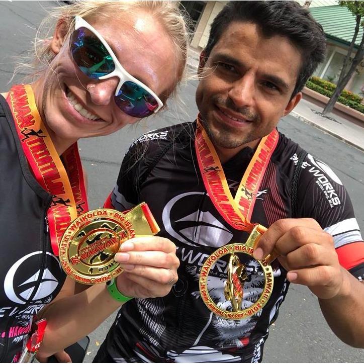 First Triathlon together.
