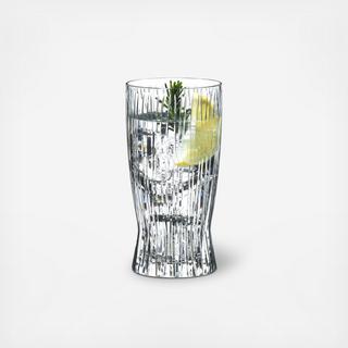 Fire Long Drink Glass, Set of 2