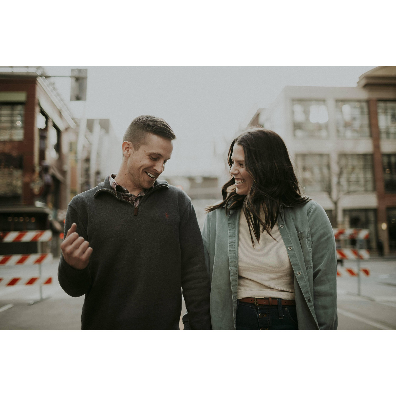 We had only known each for two months when we got this picture taken! Dax's friend wanted to take some professional photos in Denver, and we were his subjects. We were both incredibly nervous.