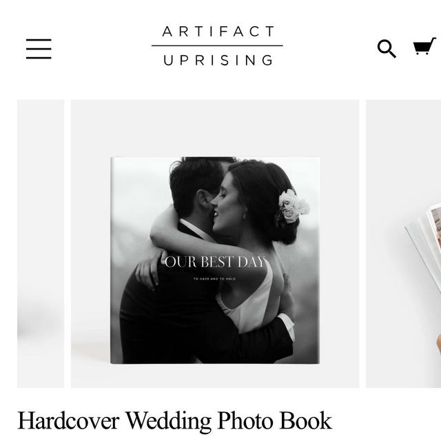 E-Gift Card for Wedding Photo Book