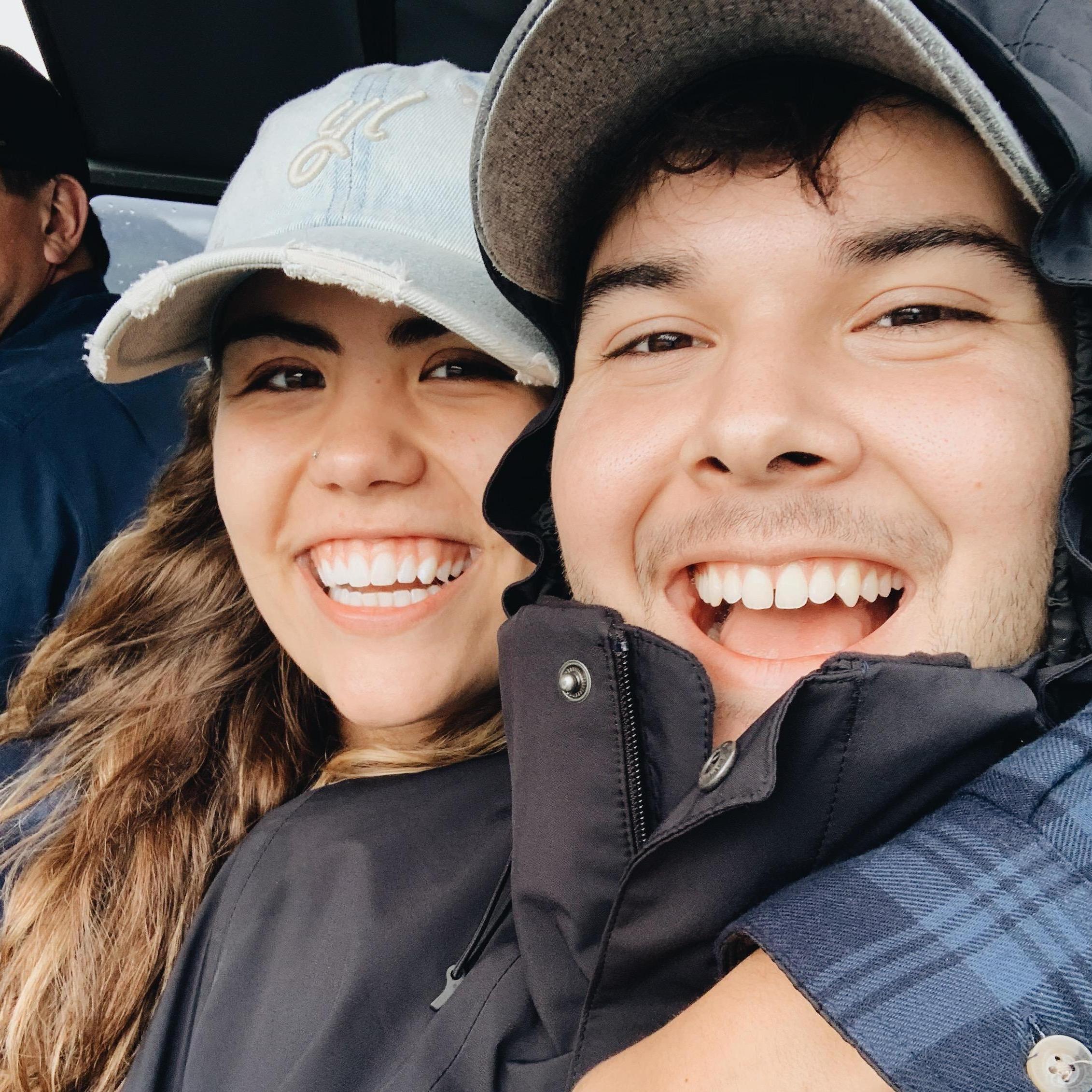 This was our first full day being engaged!