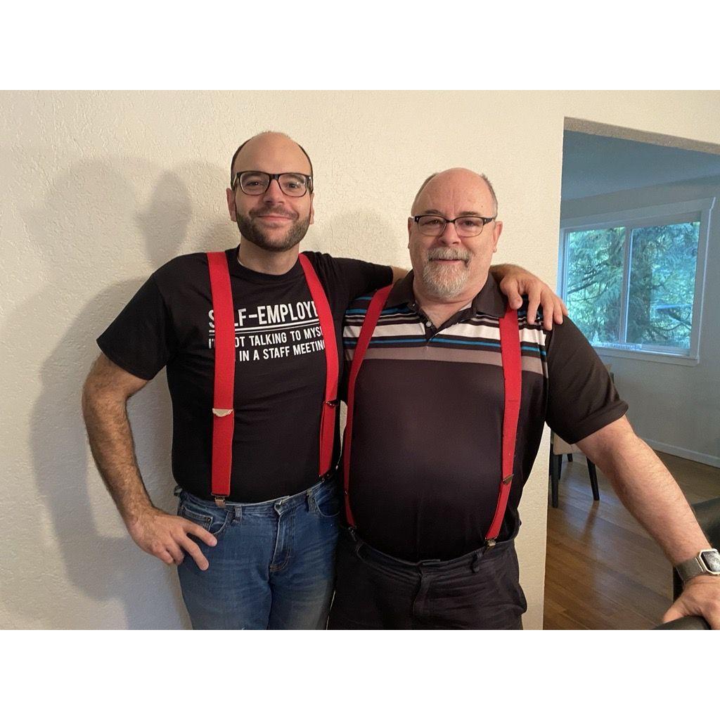 Suspender buddies!
