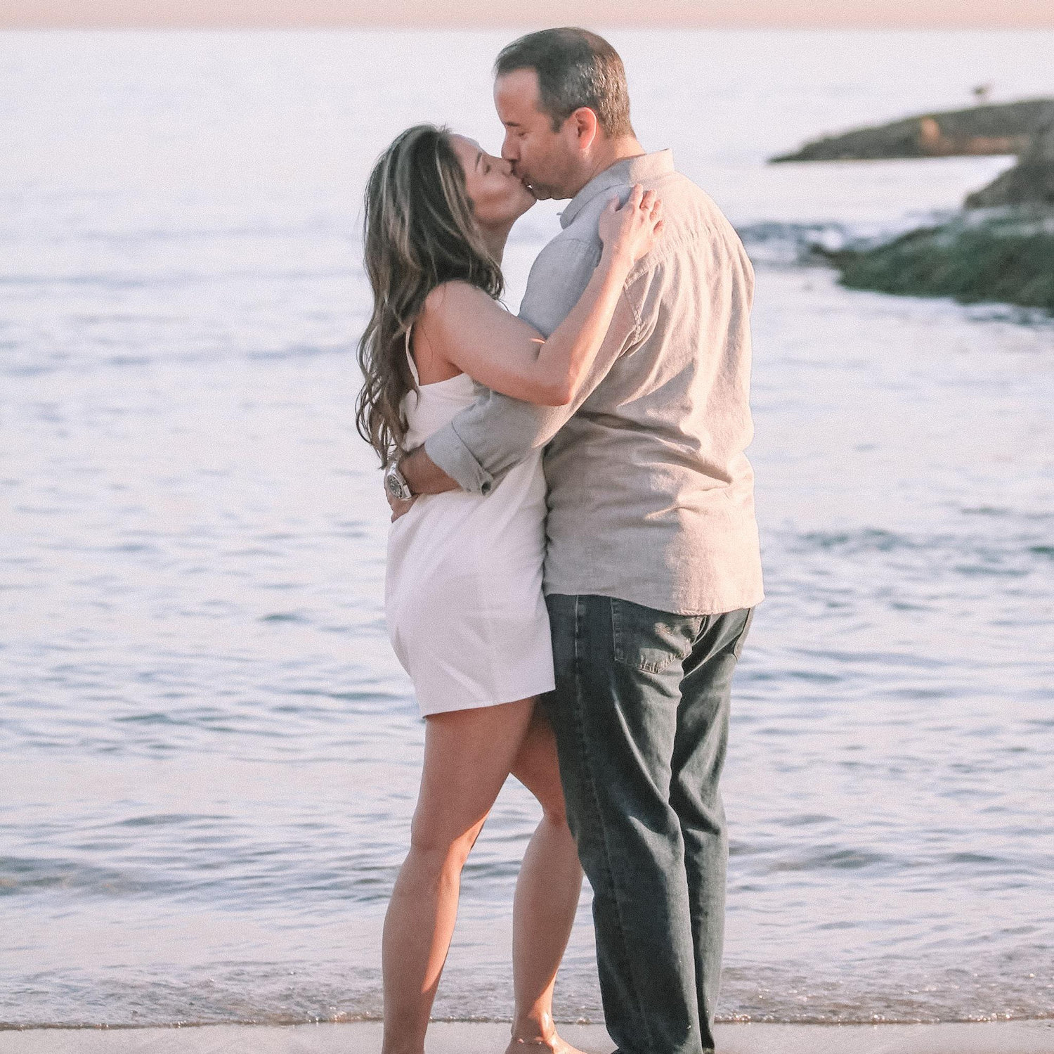 Our engagement photo by Alfred & Christina Pamplona